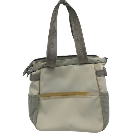 CHANEL Nylon Camellia Sports Tote Bag*Authenticity Card Included*RARE BAG - Picture 2 of 16